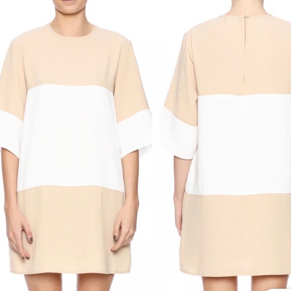 The Fifth Label short sleeve color block shift dress size S - Picture 2 of 15